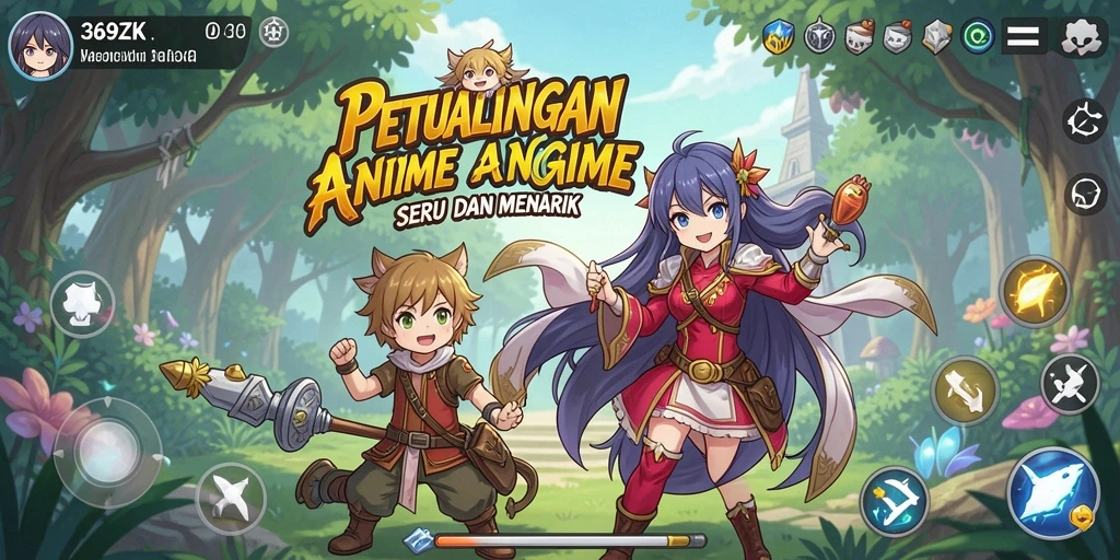 Gameplay seru dan karakter Anime yang menarik di 369ZK.