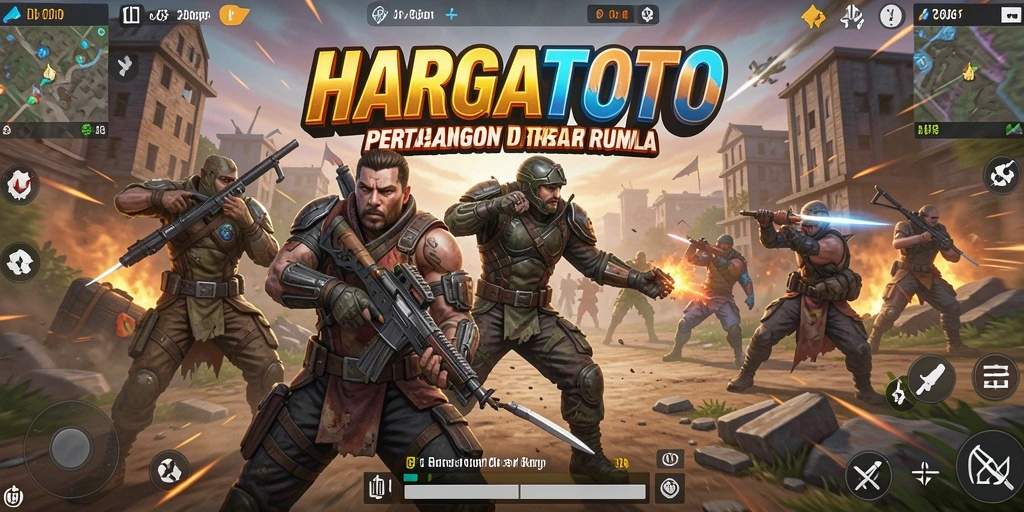 Menampilkan gameplay seru dan strategi dalam HARGATOTO.