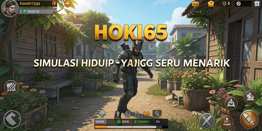 Screenshot HOKI65 menampilkan gameplay simulasi yang menarik.