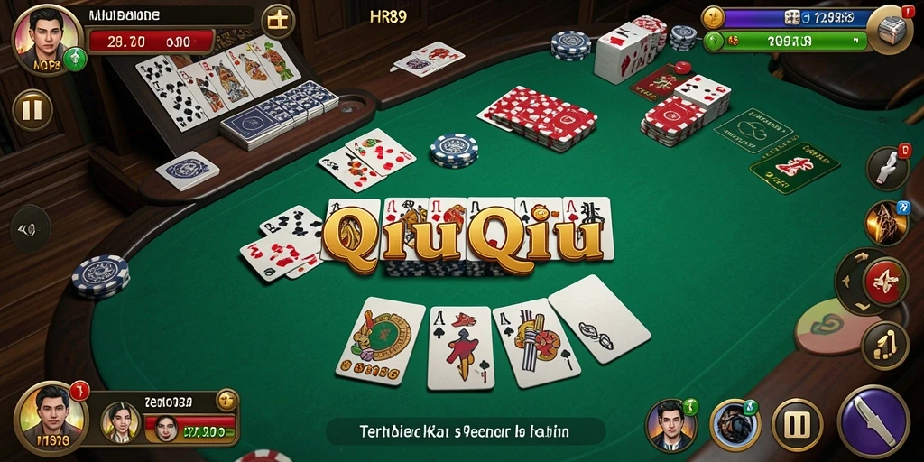 Tampilan menarik dari gameplay HR89 yang penuh aksi QiuQiu.