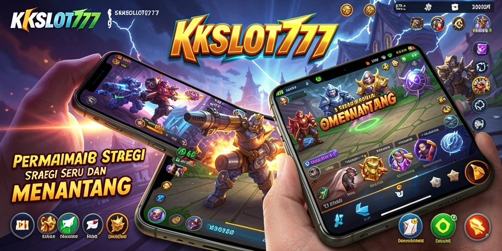 Screenshot gameplay KKSLOT777 yang menunjukkan strategi menawan.