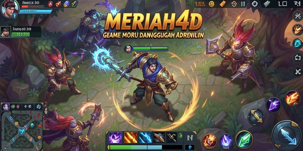 Tampilan gameplay MERIAH4D yang mengasyikkan dan kompetitif.