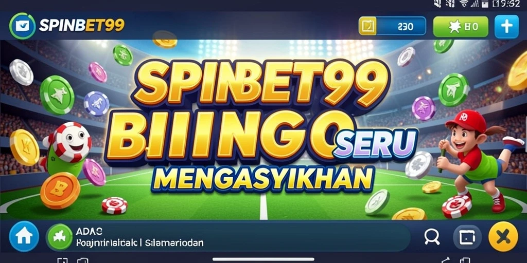 Tampilan gameplay menarik dari SPINBET99 yang penuh aksi Bingo.